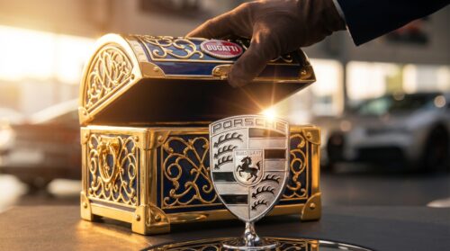 ontdek hoe porsche de iconische bugatti-schat te koop zet en wat dit betekent voor de autowereld. lees alles over deze onverwachte zet nu!